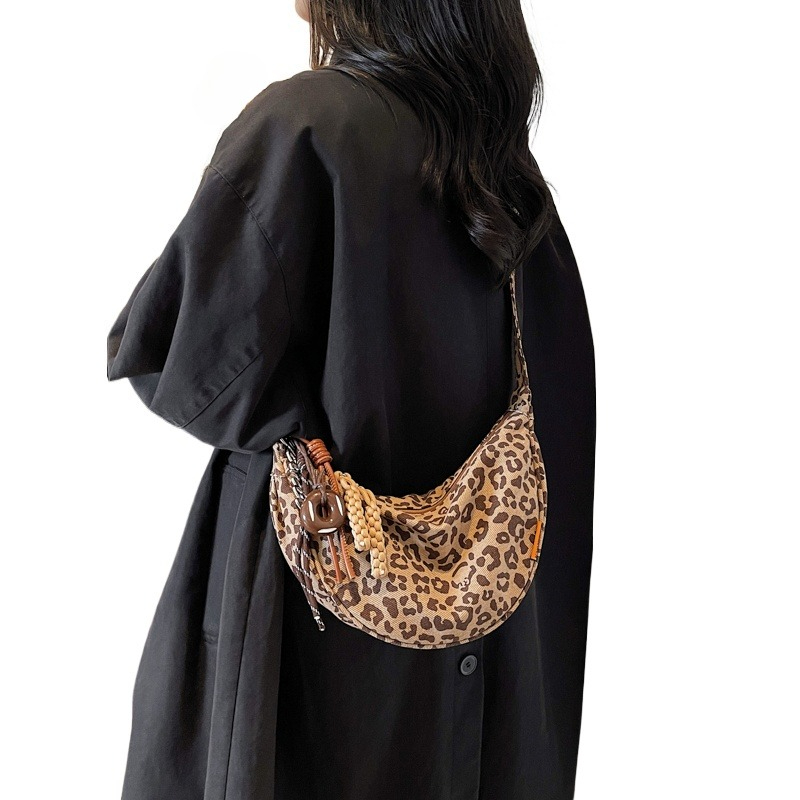 Accordion Wallet Zip - Bolso Bandolera de Lona con Estampado