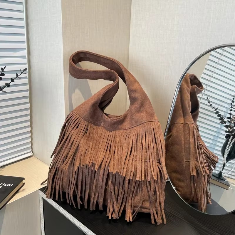 Luxury Bags On Sales - Bolsos de hombro con borlas de