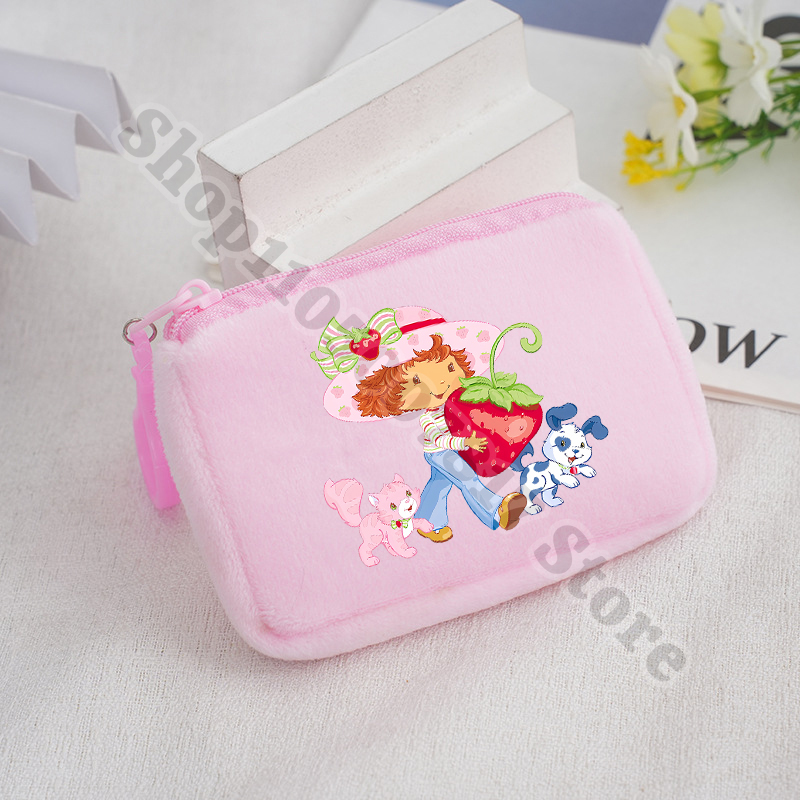 Accordion Wallet Zip - Monedero de felpa de Anime para