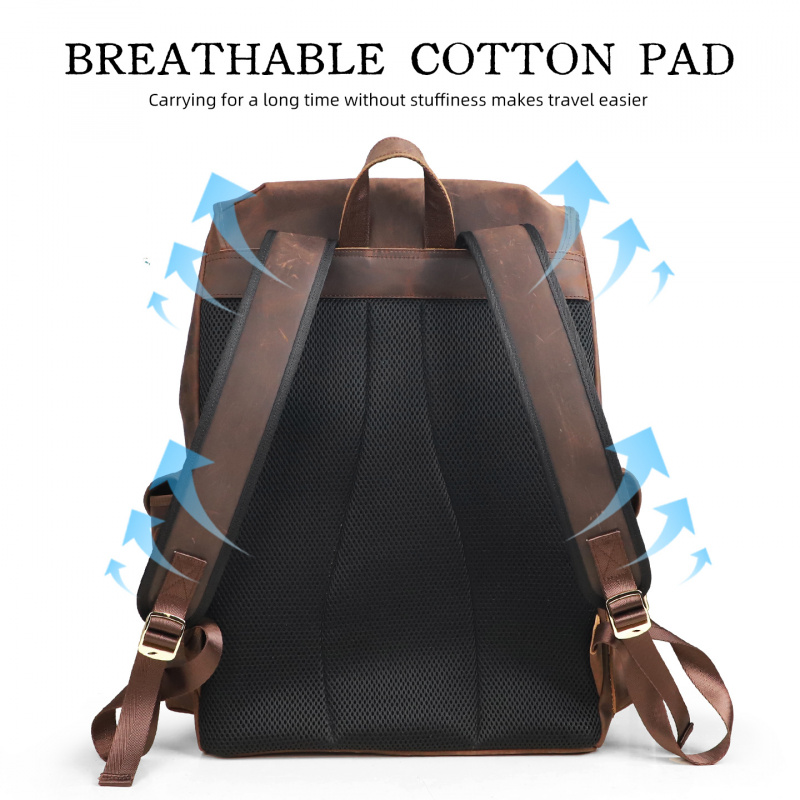 Nuevas llegadas, mochila de cu - Luxury Bags Leather reseña y precio