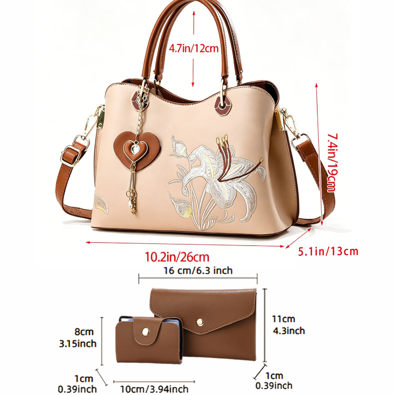 Bolsos bordados de estilo chin - Luxury Bags & Leather Repair Of Atlanta reseña y precio