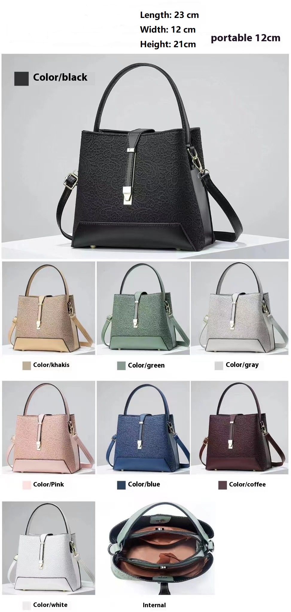 Nuevo Bolso de mano de lujo, b - Luxury Bag Collection reseña y precio