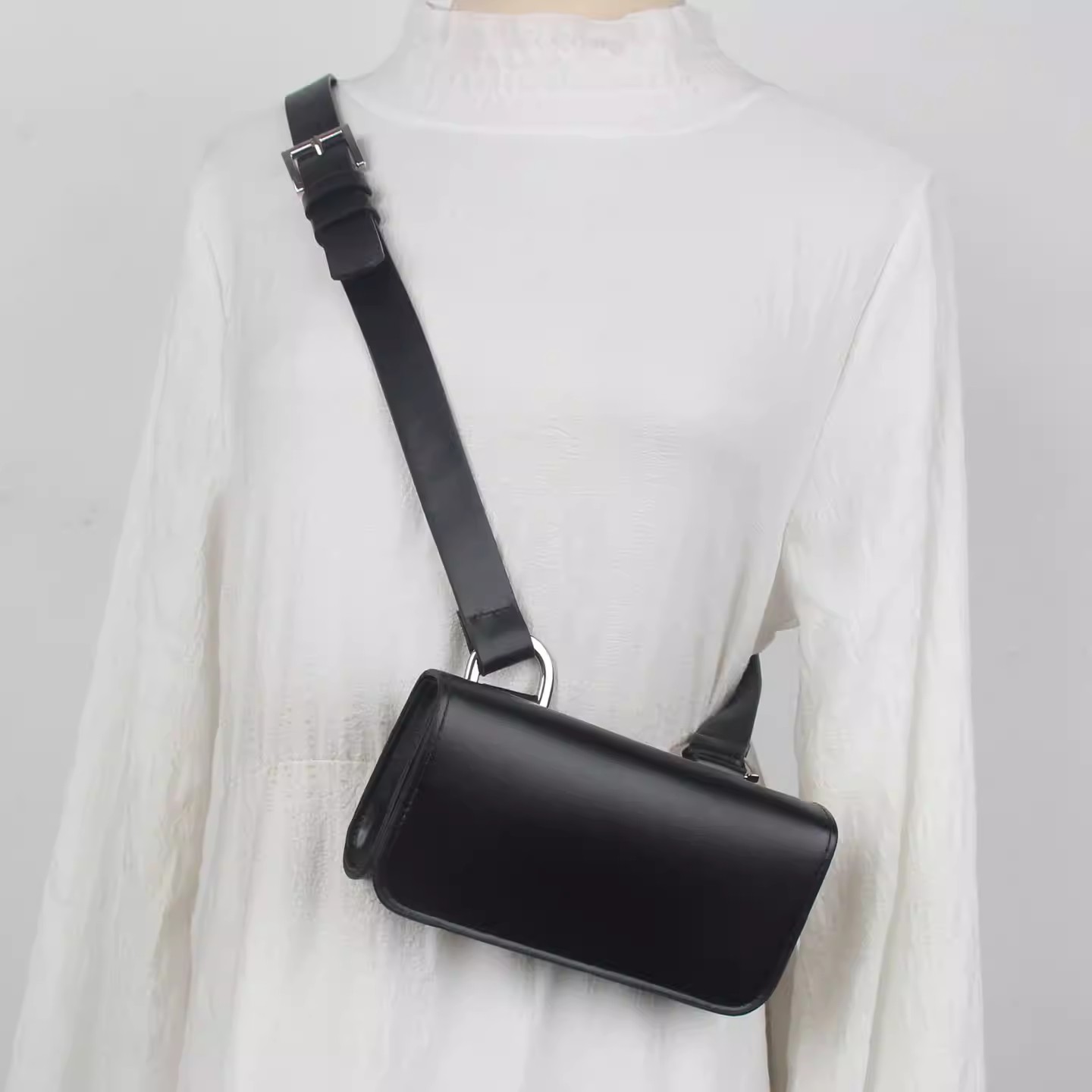 Cinturón de cuero PU para homb - Belt Bag Leather Wide reseña y precio