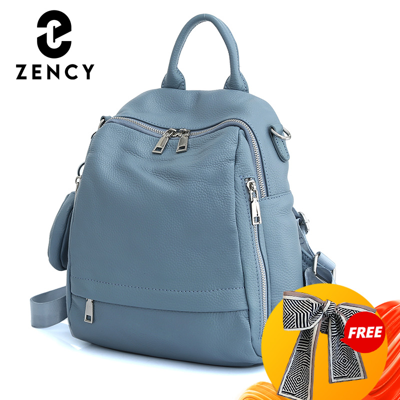 Mochila Zency de cuero genuino - Luxury High Quality Bags reseña y precio