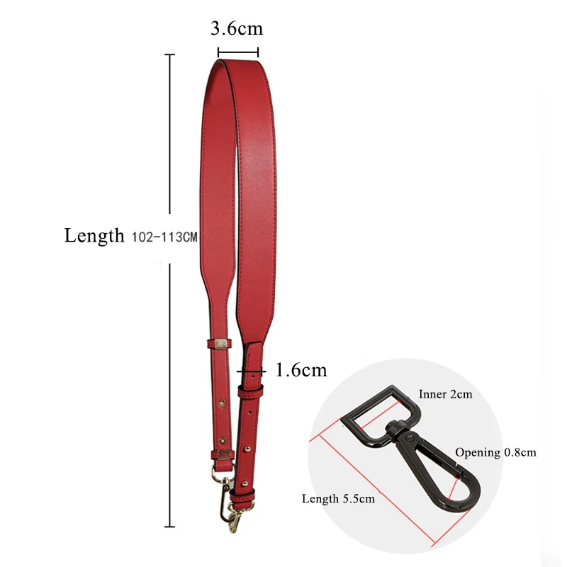 Correa ajustable de cuero genu - Belt Bag Leather Wide reseña y precio