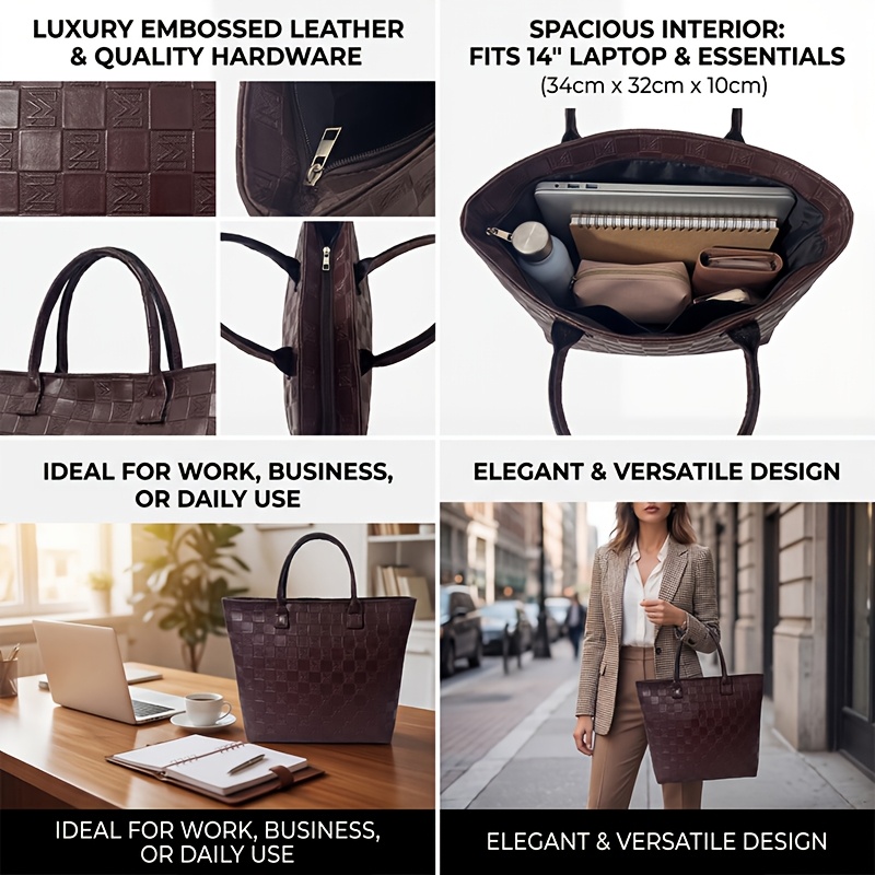 Bolso Tote de Mujer con Patrón - Luxury Bag Collection reseña y precio