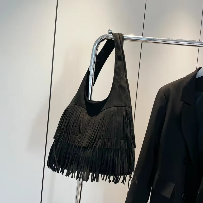 Bolsos de hombro con borlas de - Luxury Bags On Sales reseña y precio
