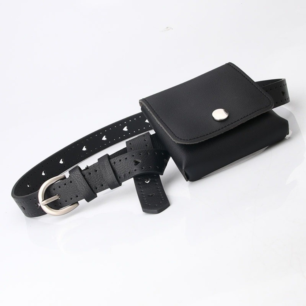 Riñonera de Cuero PU para Muje - Belt Bag Leather Wide reseña y precio