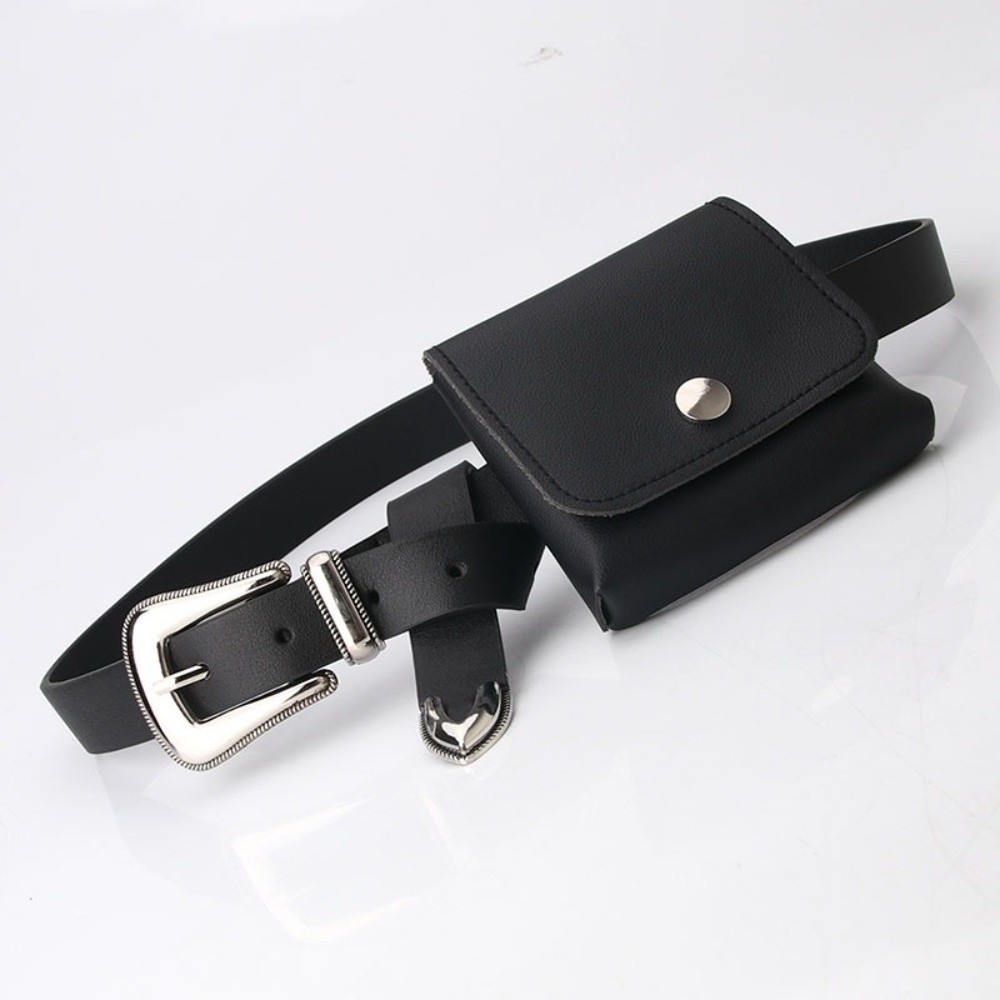Riñonera de Cuero PU para Muje - Belt Bag Leather Wide reseña y precio