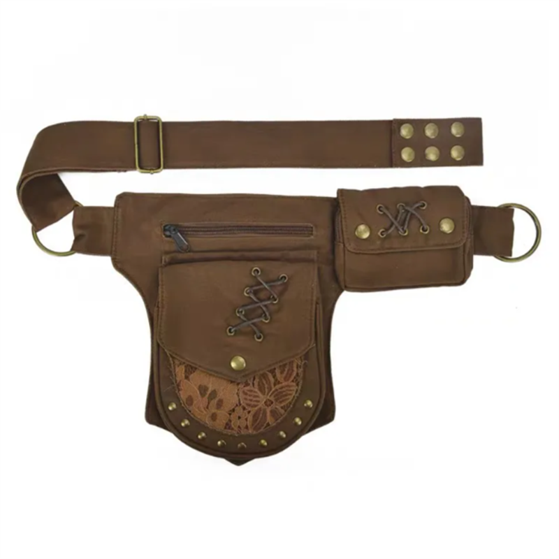 Cinturón ancho con remaches, a - Belt Bag Leather Wide reseña y precio