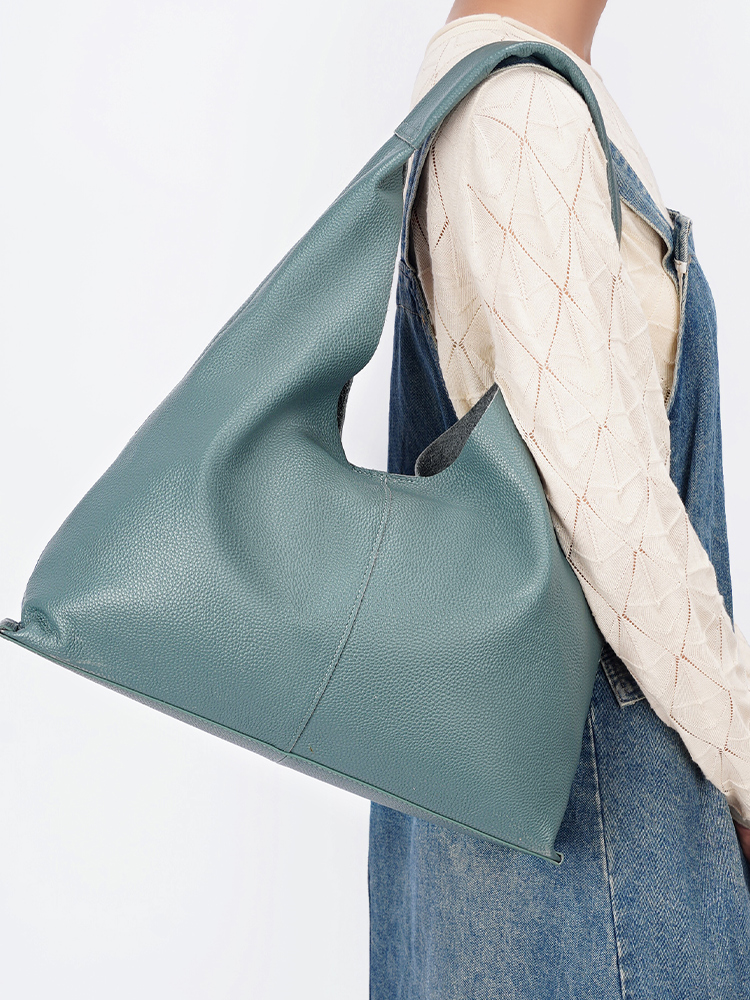 Bolso de mano grande de cuero  - Luxury Bag Collection reseña y precio