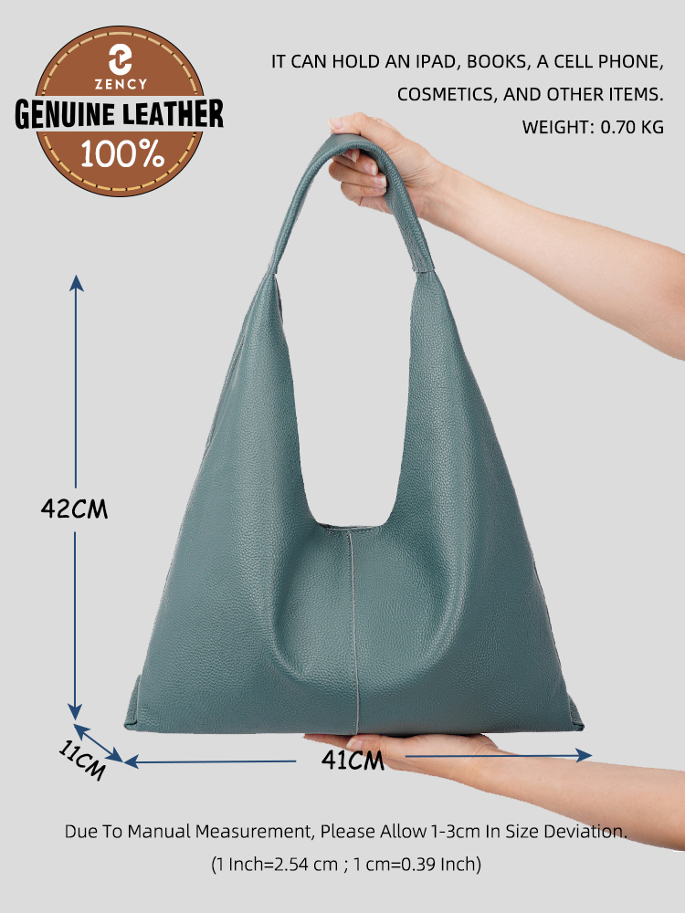 Bolso de mano grande de cuero  - Luxury Bag Collection reseña y precio