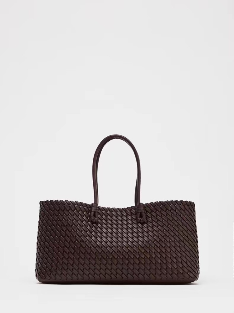 Nuevos bolsos de mano tejidos  - Luxury Bags Vegan Leather reseña y precio