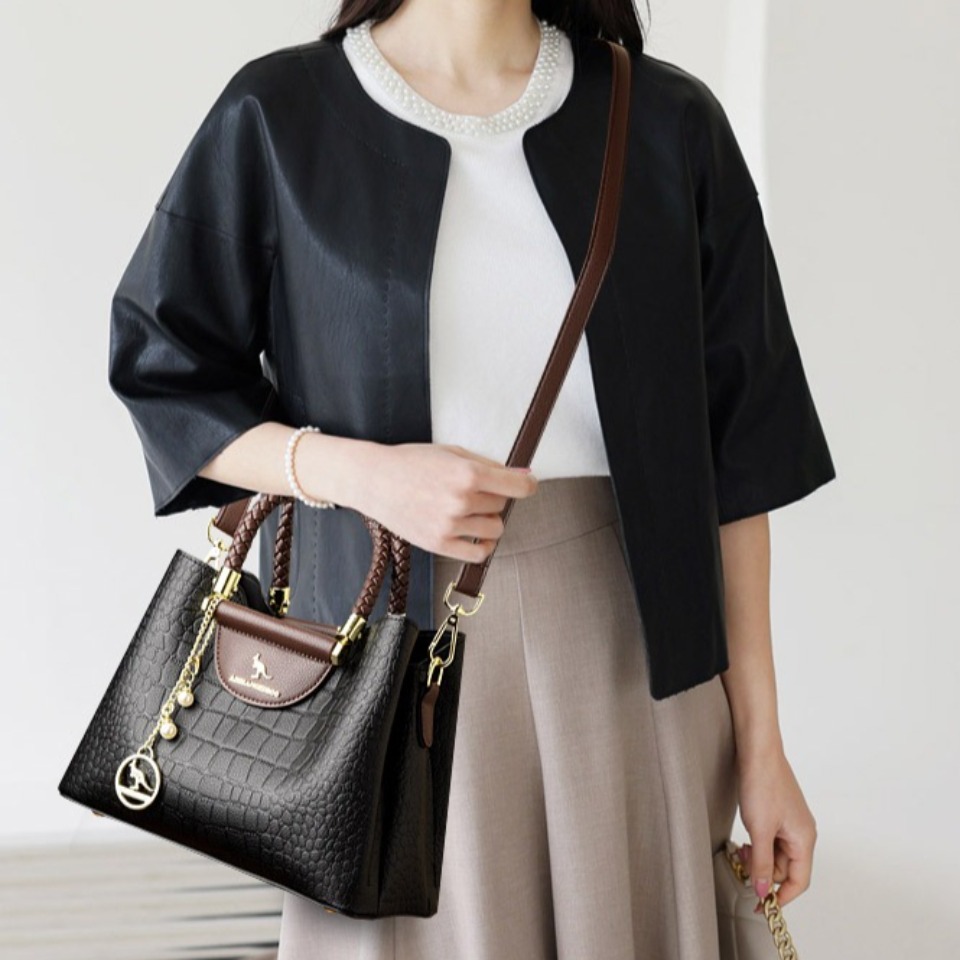Bolso de mano informal de cuer - Luxury High Quality Bags reseña y precio