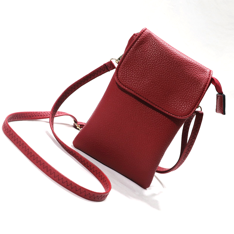 Bolso bandolera de cuero para  - Accordion Wallet Zip reseña y precio