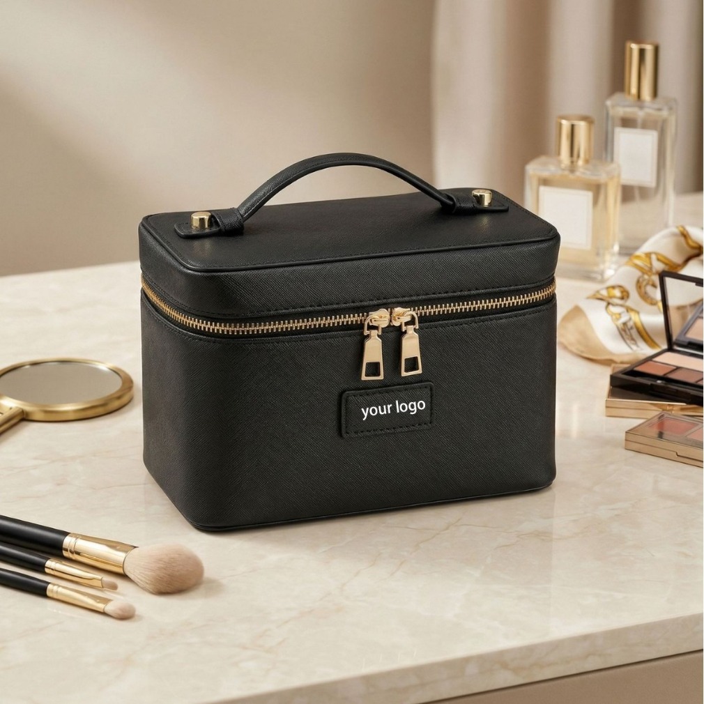 Bolsa de Maquillaje de Cuero c - Luxury Bags Leather reseña y precio