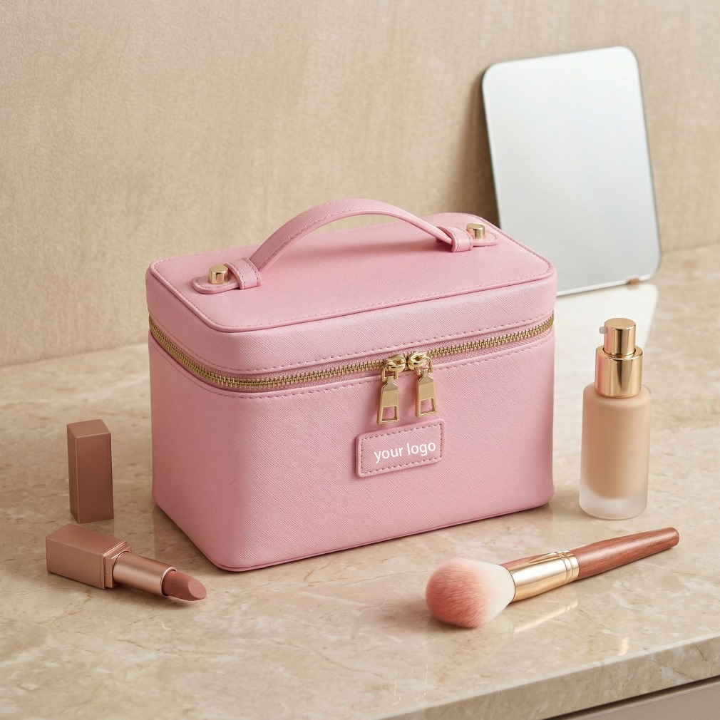 Bolsa de Maquillaje de Cuero c - Luxury Bags Leather reseña y precio