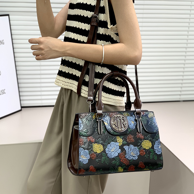 Bolso Tote Vintage con Estampa - Luxury Bags Vegan Leather reseña y precio
