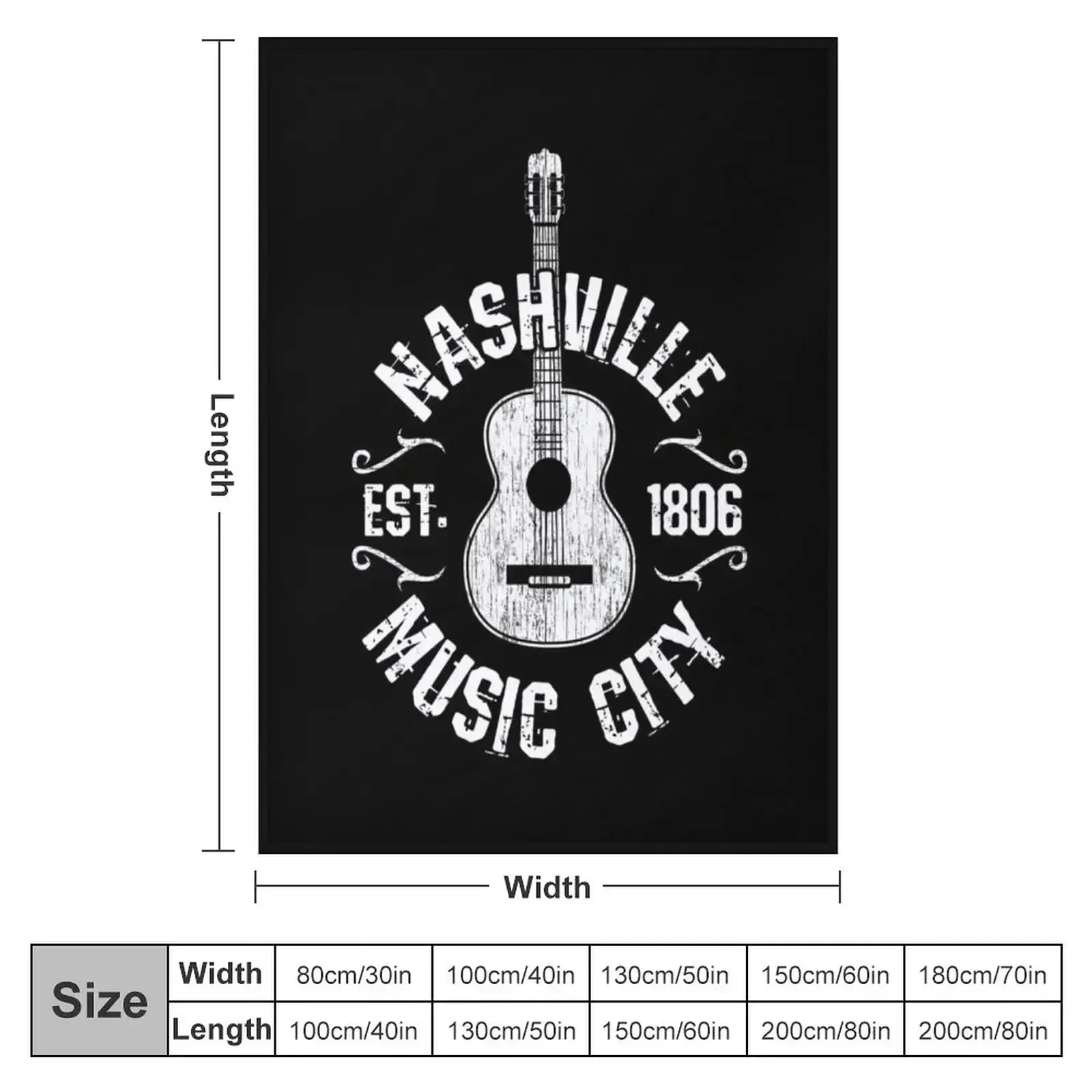 Nashville Music City USA Manta - Luxury Bags In Usa reseña y precio