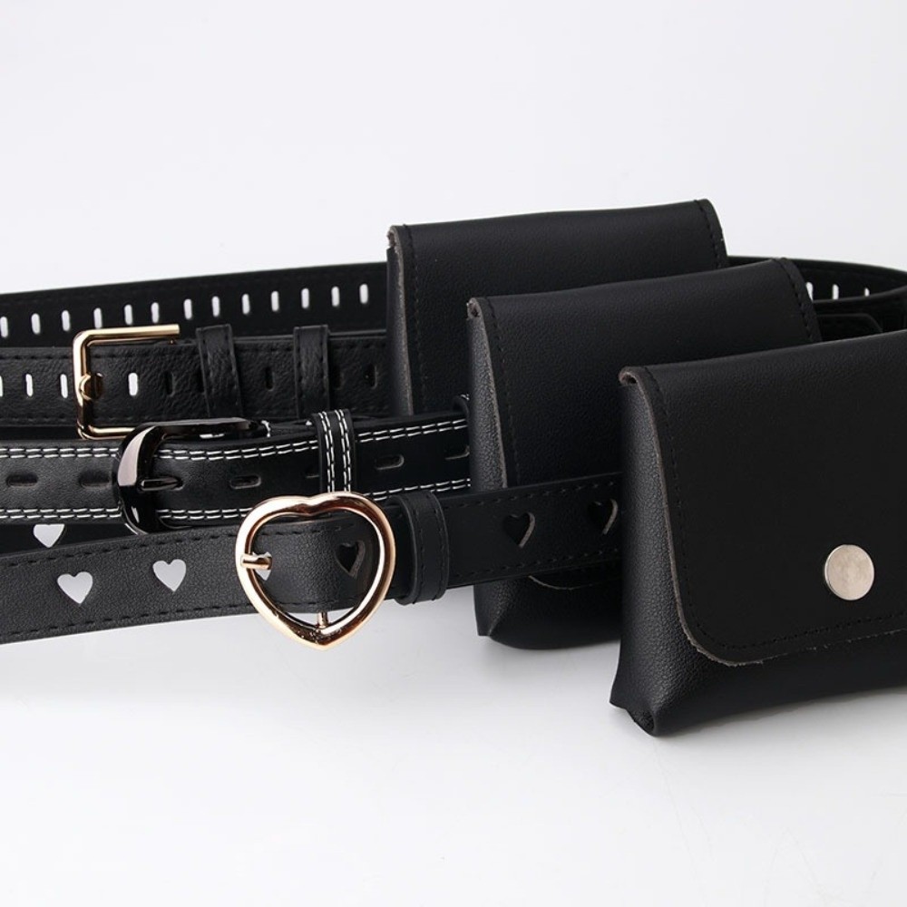 Bolsa de Cintura de Cuero PU p - Belt Bag Leather Wide reseña y precio